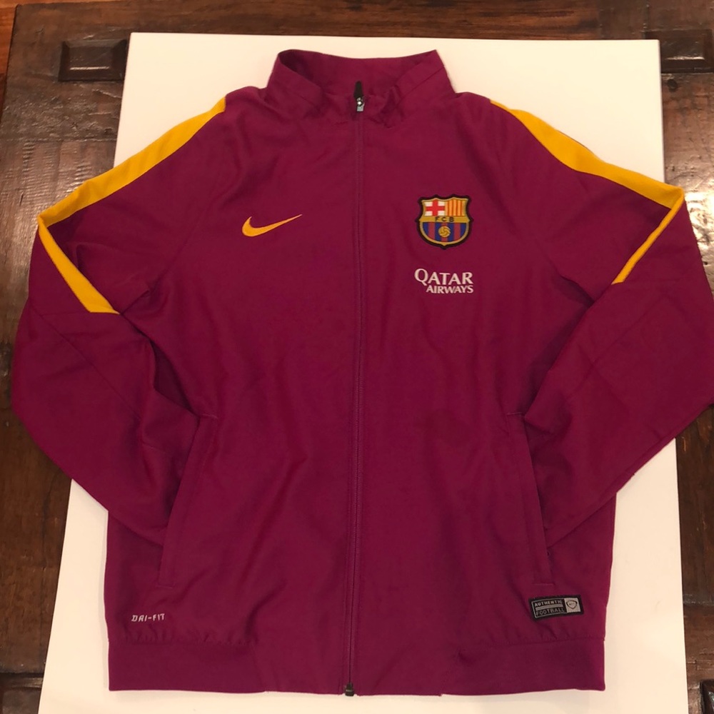barcelona soccer jacket